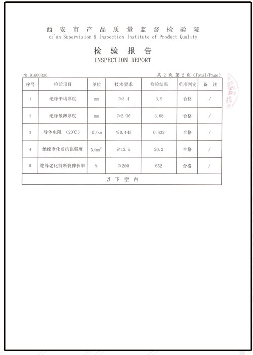 檢驗報告